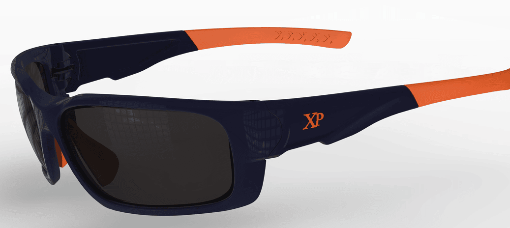 Image of XP® 758 Gray Anti-Fog Lens Safety Glasses